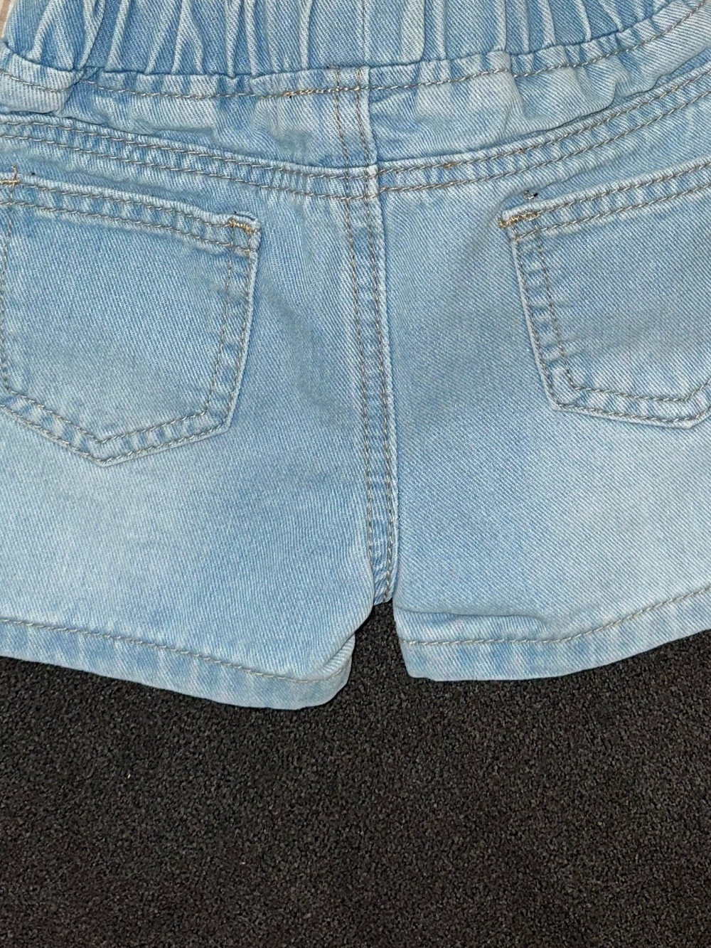 Baby Boys 3 Tee Set with Jean Shorts - Picture 4 of 7